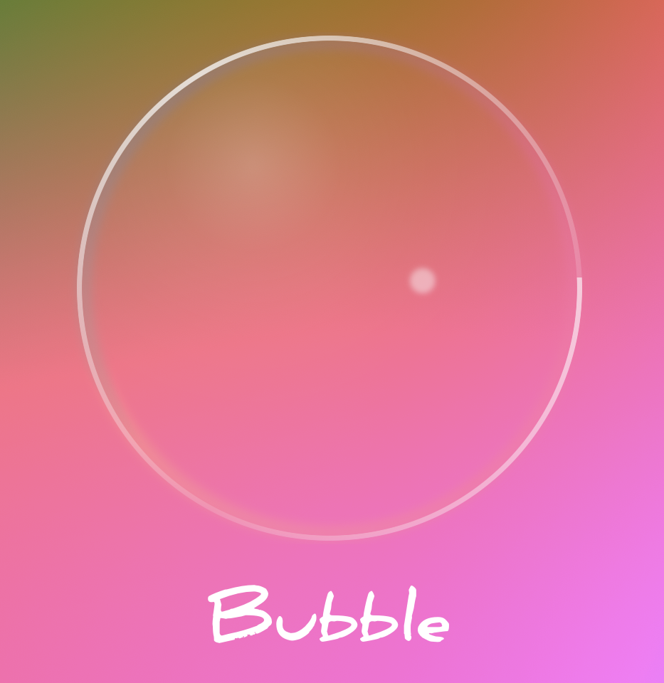 Bubble app